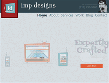 Tablet Screenshot of impdesigns.com